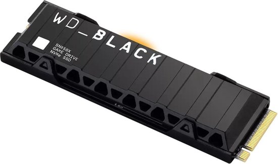Western Digital Black SN850X - Interne SSD met Heatsink - 2TB