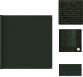 vidaXL Tenttapijt - Donkergroen - 200 x 400 cm - HDPE - Weerbestendig - Tenttapijt