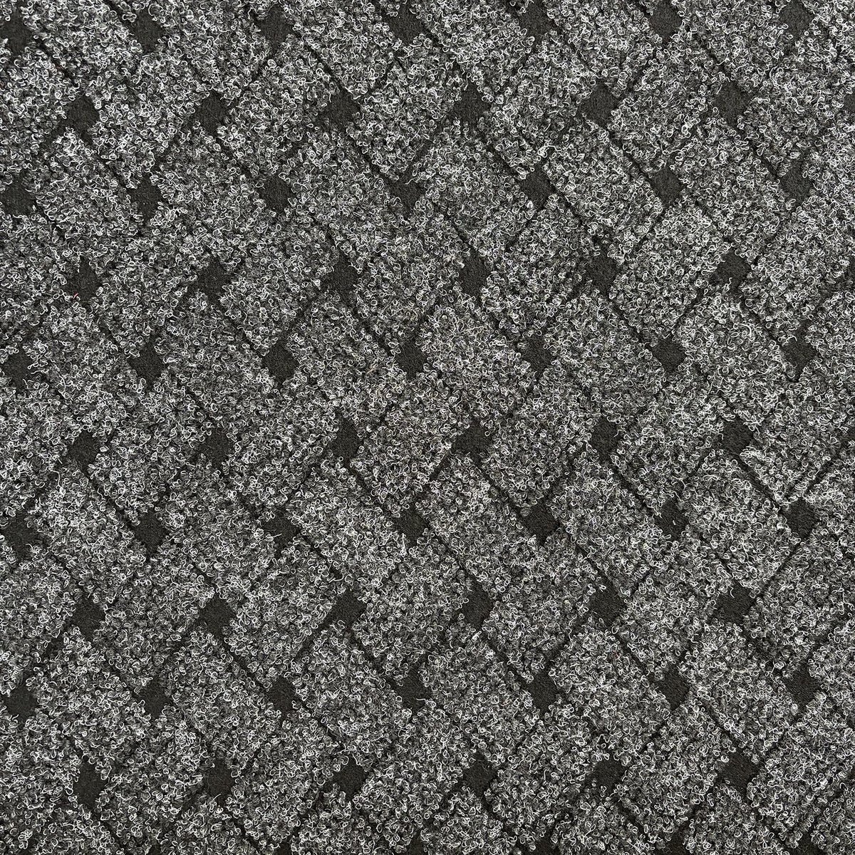 JYG Vloerkleed UNION - Keukenmat - Keukenloper - Anti Slip - 66x150cm - ANTRACIET