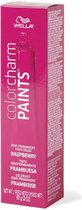 Wella Color Charm Paints - Raspberry - Semi Permanent Haircolour - Wella haarkleuring - Wella Haircolour - Fel roze - Roze - Pink Haircolour