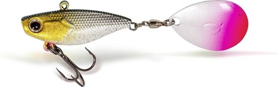 Quantum Spin Jig UV Active 14g 3.7cm - Kleur : Firetiger van Quantum — afbeelding 4