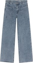 Meisjes jeans broek Joy Worker wide fit - Licht denim