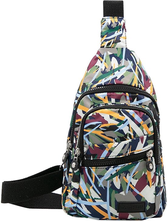 Sac à Dos Extérieur Portable Sac De Poitrine En Toile, Petit Sac à Dos De Voyage Décontracté Pour Eastpak Bandoulière