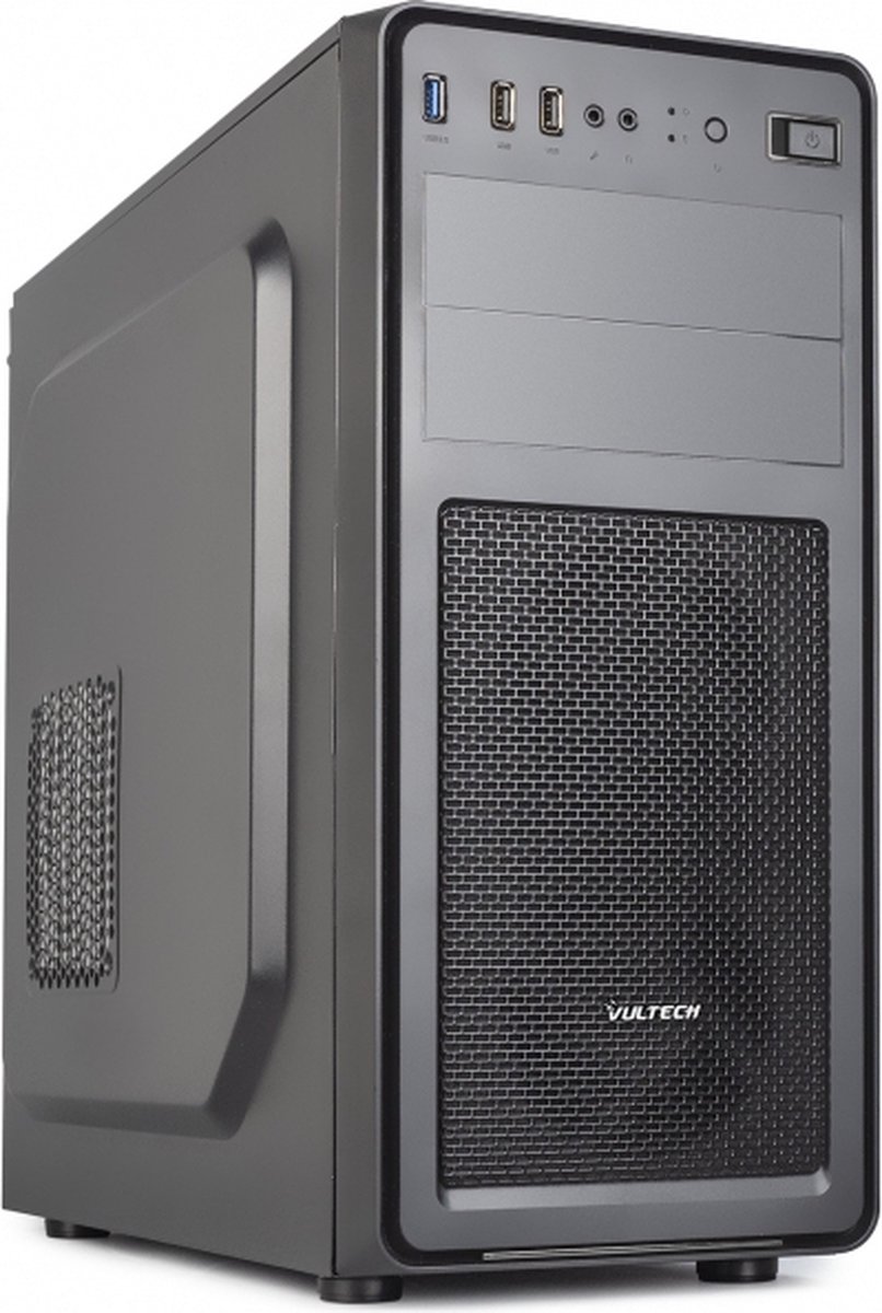 Vultech VCO-A2699 computerbehuizing Midi Tower Zwart