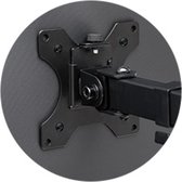 Kensington SmartFit Ergo Single Extended Monitorarm Arm - voor Beeldscherm - zwart - Maximaal 34 inch en 8 kg