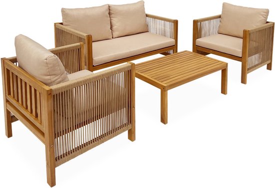 sweeek - Tuinset, alcira, 4-zits