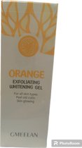 Gel blanchissant exfoliant à Orange Gmeelan, 50 grammes