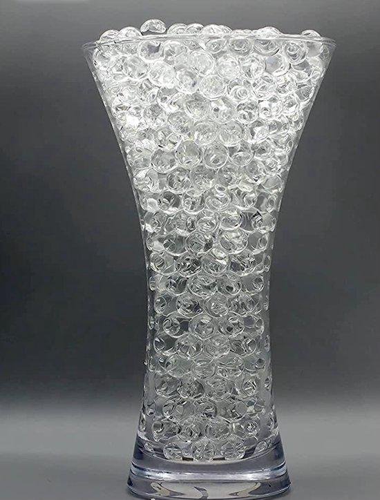 Water Absorberende Balletjes - Waterballetjes - Water Beads - Transparant - 7/8mm - 40.000 waterballetjes - Diamant Kleur-Diamond Pearl