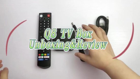 q8 4k smart android tv box