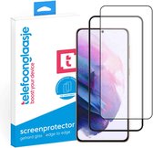Telefoonglaasje Screenprotectors - Geschikt voor Samsung Galaxy S21 Plus - Case Friendly - Gehard Glas Screenprotector - Geschikt voor Samsung Galaxy S21 Plus - Beschermglas