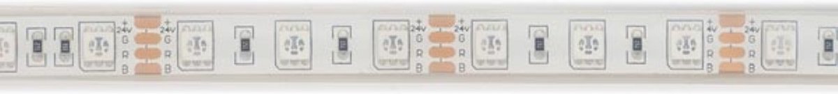 EtiamPro Professionele ledstrip, flexibel, RGB, 60 leds/m, 5 m, 12 V, IP68