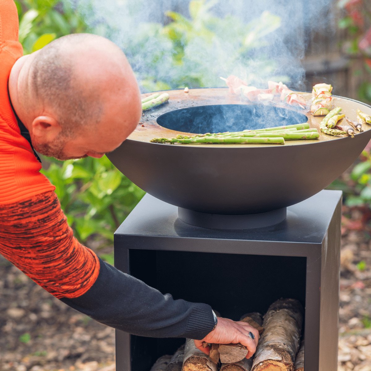 RedFire Onyx Classic Vuurschaal BBQ - Ø 60 cm - Zwart