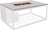 Cosiloft 120 lounge table white / grey