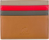 Mywalit Double Sided Credit Card Holder Caramel