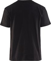 Werkshirt Blåkläder Bi-Colour Zwart/Geel - maat M