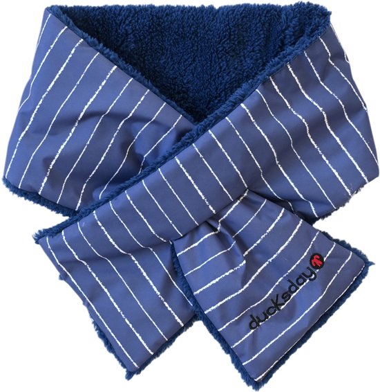 Ducksday - Sjaal voor kinderen en volwassenen - Unisex - waterdichte buitenkant - Fleece gevoerd - Finn - maat Large
