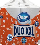 Ooops! Keukenpapier Duo XXL 2-laags 6 x 2 stuks - Keukenrol - Voordeelverpakking