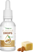 Smaakdruppels 50 ml - Smaak: Marsepein - Flavour drops smaakdruppels zonder calorieën - Voor kwark, havermoutpap, yoghurt en meer - Veganistisch