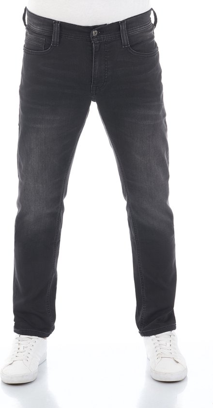 Mustang Jeans pour hommes Real X Oregon Tapered K tapered Zwart 38W / 36L