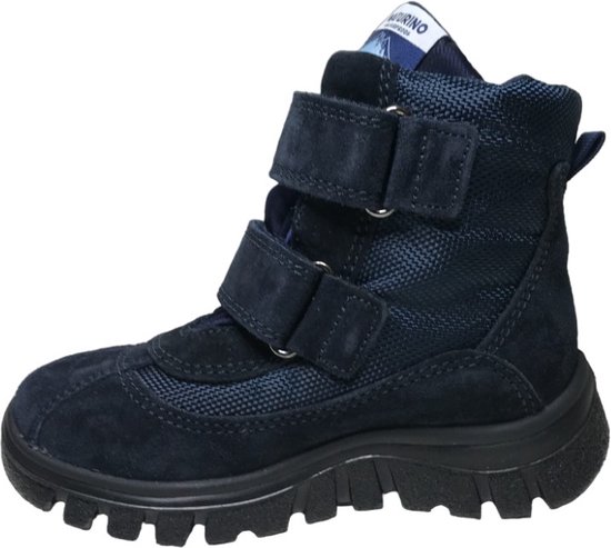 Naturino - Thorens - Mt 33 - bottes chaudes en cuir velcro - marine