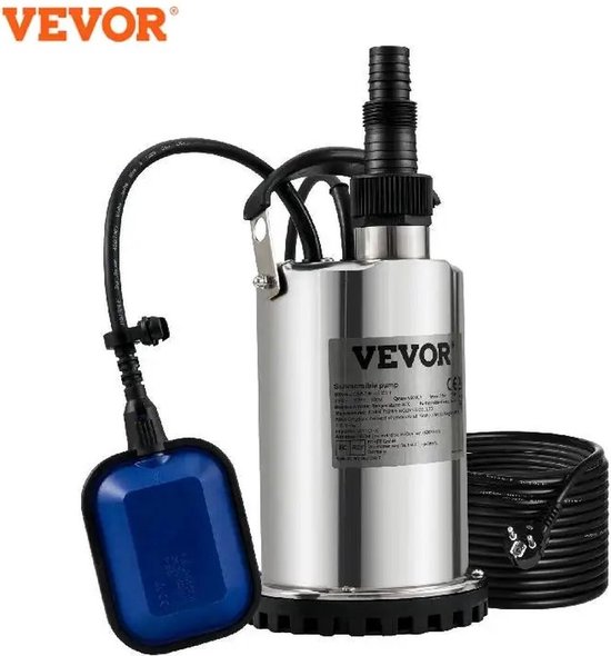 Rioolwaterpomp - Dompelpomp - Schone Waterpomp - Water wegpompen - 550W-2200W voor Zwembaden - Kelders - Bubbelbad - Weiland - Vijver - Onderweg online