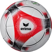 ERIMA Voetbal Hybrid Training 2.0 Rood-Zwart (maat 5 / 430 Gram)