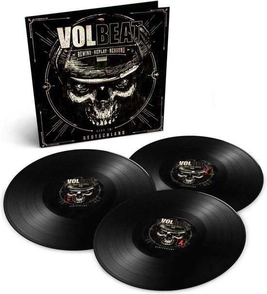 Volbeat - Rewind, Replay, Rebound (3 LP) - Volbeat