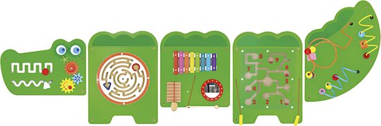 Mur de jeu VIGA motif crocodile, dimensions 187x61 cm, 1 pièce