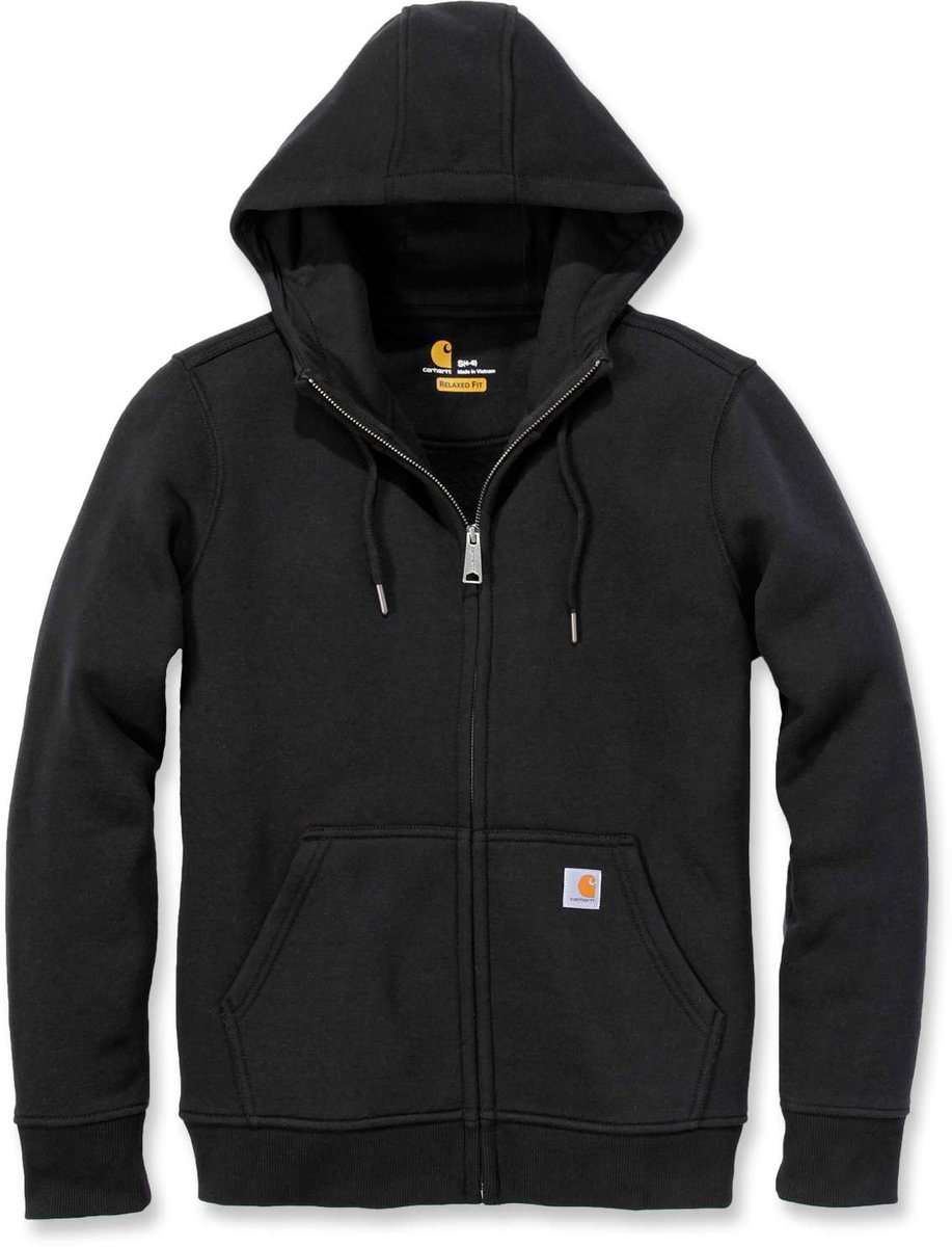 Carhartt Damen Sweatshirt W Clarksburg Full Zip Hoodie -XL Zwart