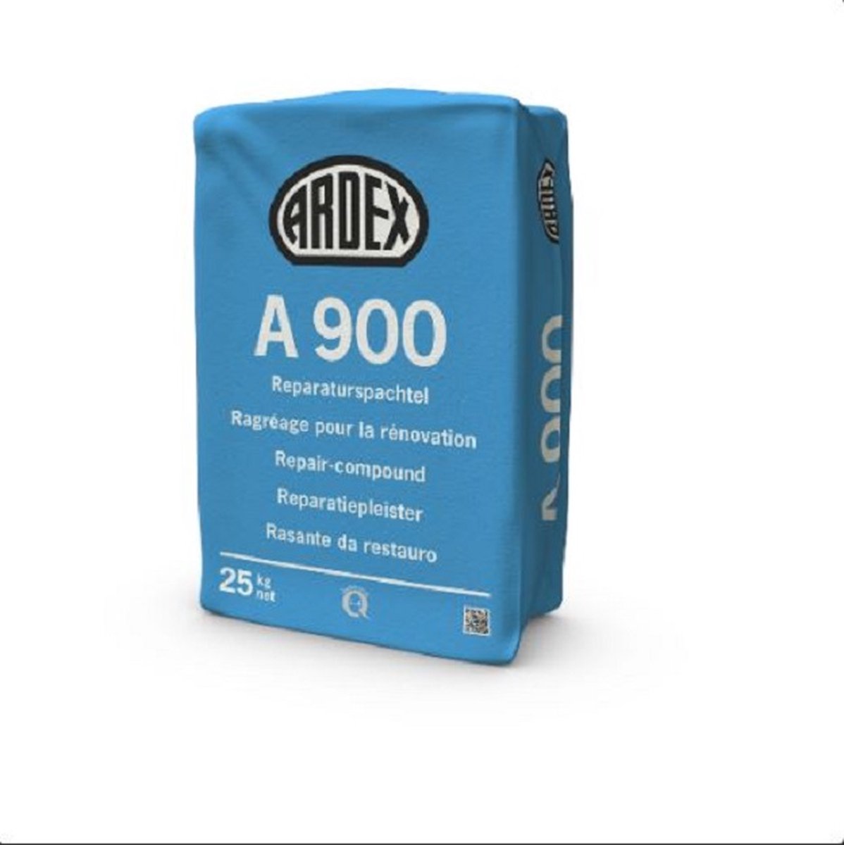 Ardex A900 - Vullen, repareren en uitvlakken van wand en plafond - Zak 25 kg