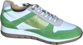 Helioform Sneaker wit met groen H (Maat - 4,5, Kleur - Wit)