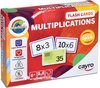 Cayro - Flash Cards: Multiplications - Rekenspel - 1-8 Spelers - Geschikt vanaf 6 Jaar