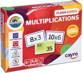 Cayro - Cartes Flash : Multiplications - Jeu de mathématiques - 1 à 8 joueurs - Dès 6 ans