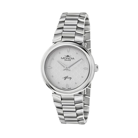 Mondia - MS-211-SS-01SL-CM - Polshorloge - Dames - Quartz - Affinity City Lady