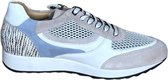 Helioform Sneaker blauw, wit, taupe zebra K (Maat - 6, Kleur - Wit)