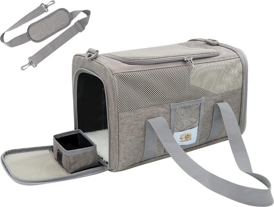 Reistas Groot Transporttas Voor Katten En Honden, Opvouwbare