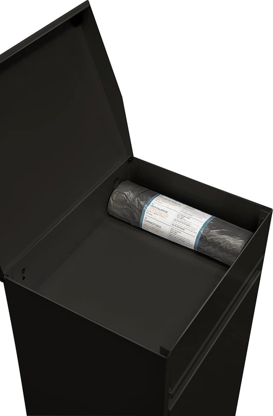Trio szelektív 3 részre osztott pedálos szemetes 2 x 17 L 6 L