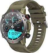 1.43 AMOLED TF10 PRO Outdoor Rugged Military BT Call Smart Watch Sports FitnessTracker Hart Monitor Voor Android IOS