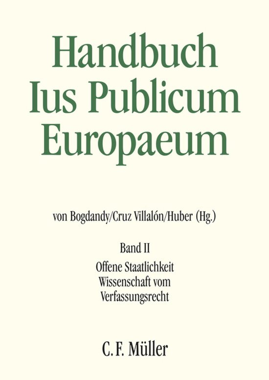 Handbuch Ius Publicum Europaeum - cover