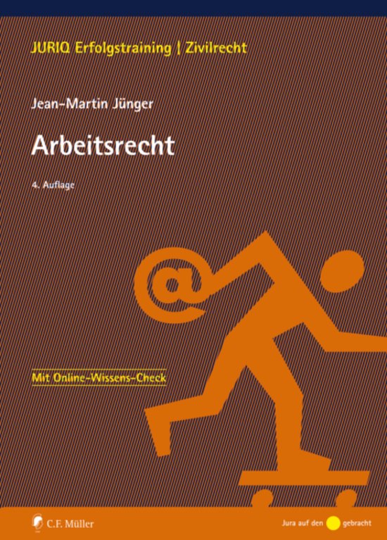 JURIQ Erfolgstraining - Arbeitsrecht - cover