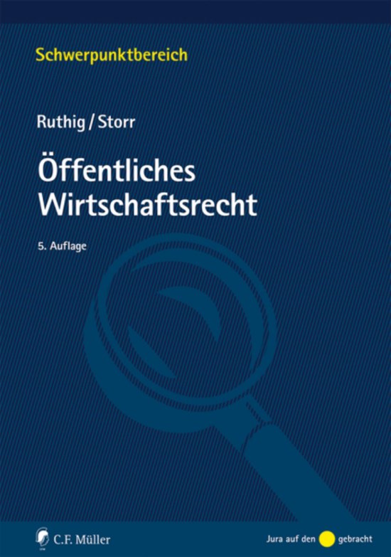 Schwerpunktbereich - Öffentliches Wirtschaftsrecht - cover