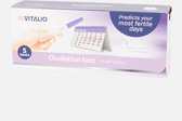 Test d'ovulation - 5 pièces - Déterminer l'ovulation - Fertilité - Résultat 3-10 minutes - Résultat clair - Fiable - Vitalo