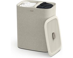 Dubbele Wasmand - Wasmand 2 Vakken - Laundry Bag - 90L