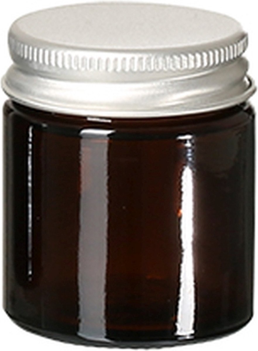 Glazen potje met deksel - leeg - 30 ml