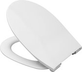 Saqu WC Bril - 36.4x43.6 cm - Wit - Toiletbril