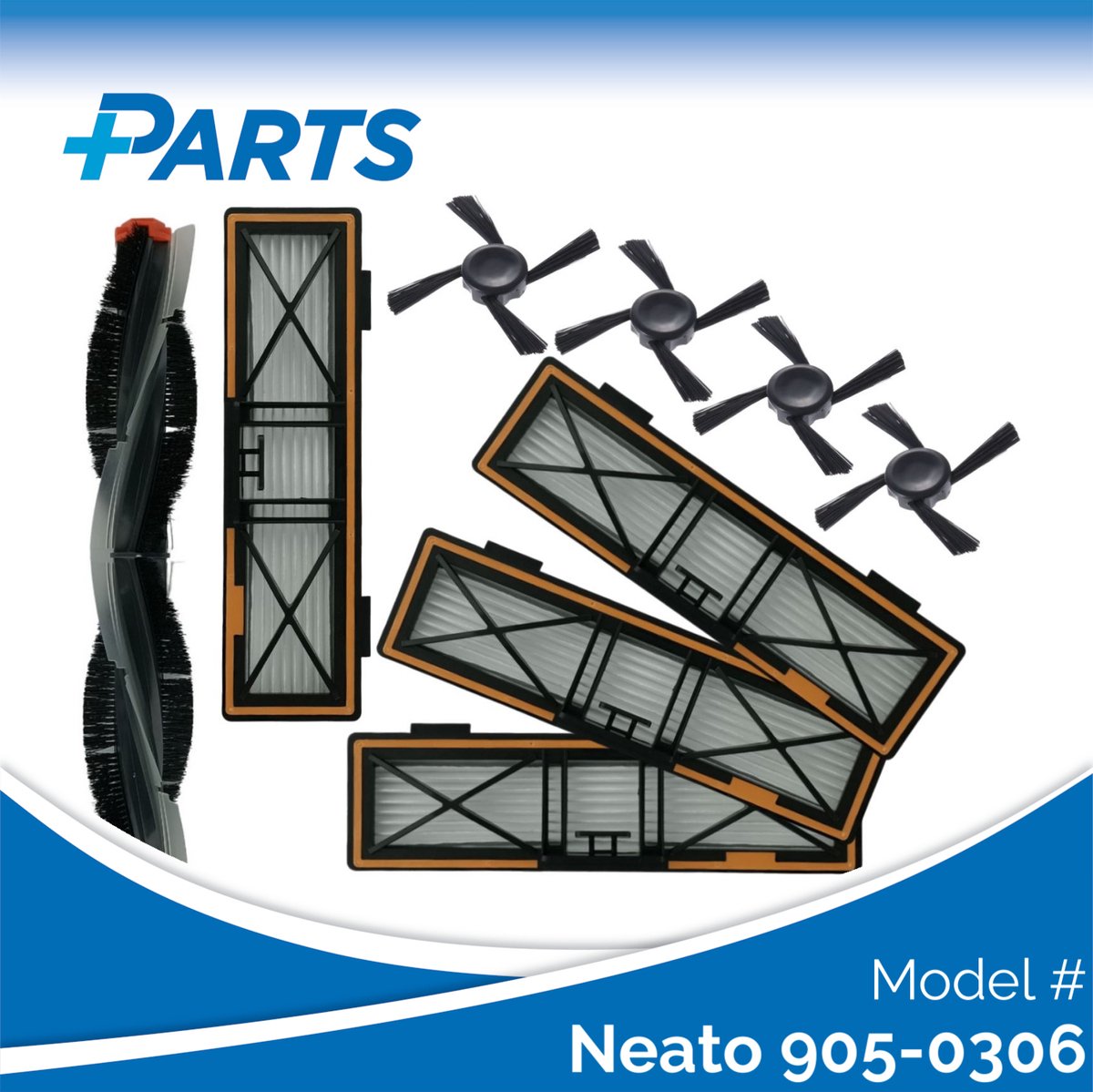 Plus.Parts Neato 905-0306 Onderhoudsset (Plus.Parts® alternatief voor 945-0380) Overig