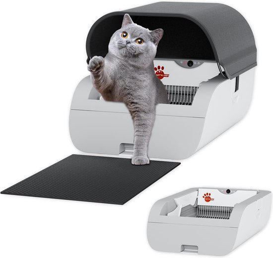 SCOOPFREE ZELFREINIGENDE KATTENBAK OPEN - Wankas winkeltje