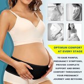 Mammy Vrouwen Zwangerschapsbuikband - Licht en Ademende Buiksteunband voor Zwangere Vrouwen One Size