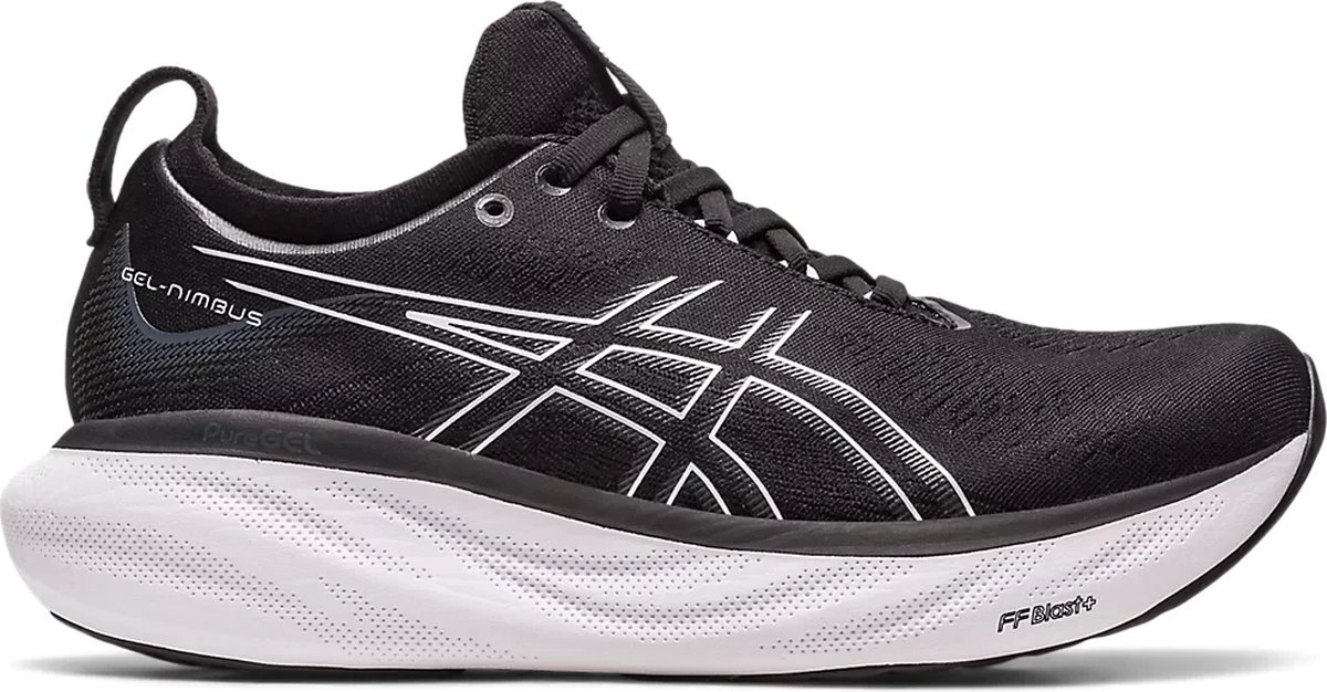 Asics Gel-Nimbus 25 Hardloopschoenen Dames 37.5 Zilver