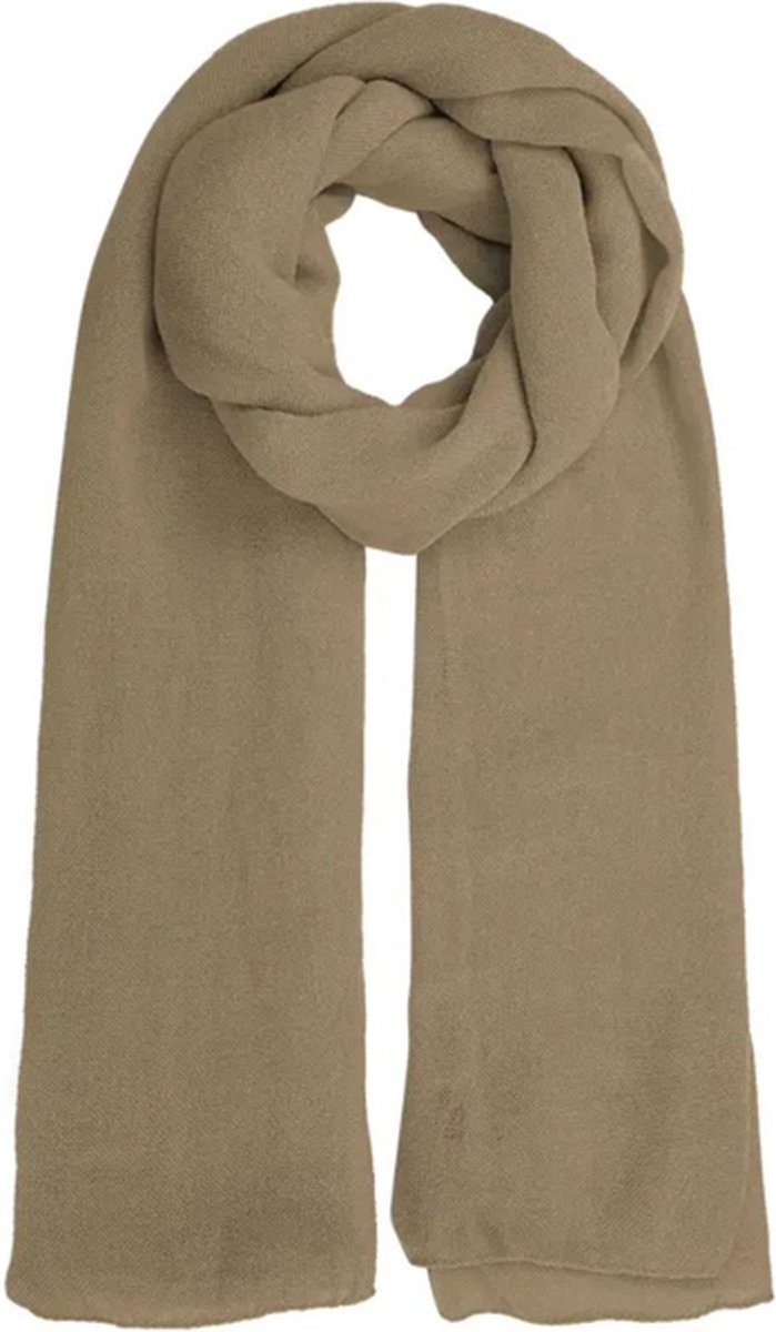 Sjaal effen- Beige/Taupe
